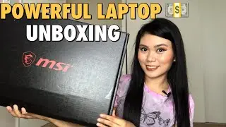 POWERFUL LAPTOP UNBOXING ✨ MSI GE66 Raider 10SF