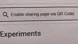 Enable sharing page via QR Code - Microsoft Edge