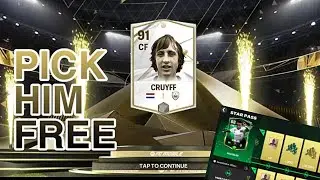 FREE ICONS PLAYER | HOW TO SPEND STAR PASS CREDITS | HOW TO COMPLETE STAR PASS FAST IN FC MOBILE 24