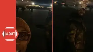 Cortez Bryant Sees Drake's $185M 'Air Drake' Private Plane For The First Time!