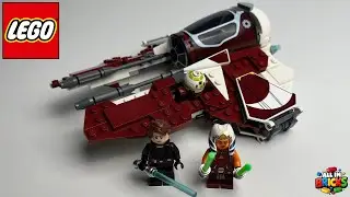 LEGO Star Wars 75401 Ahsoka's Jedi Interceptor -- Set Build