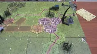 Art of Tactic: Ju-88 has just bombed the town, Paratroopers were caught in an ambush