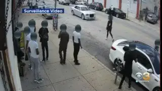 Philadelphia Police Release New Surveillance Video Of Drive-By Shooting In Fern Rock
