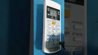 Panasonic AC remote reset karne ka Tarika। #acremote #airconditioner
