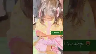 Rings 💍 #cutebaby #dance #babygirl #candy #asmr #shorts #youtubeshorts