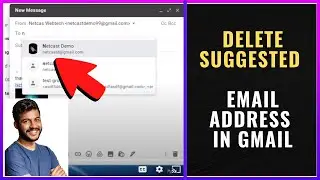 How to Delete Suggested Email Address In Gmail