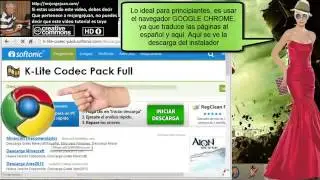 Solución a Problemas de Video -  K-Lite Códec Pack Full? soluciona lo soluciona - msjorgejuan