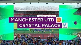 FIFA 22 | Manchester United Vs Crystal Palace - Full Gameplay - Premier League - 2021/22