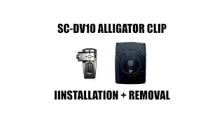 Tutorial - PatrolEyes SC-DV10 Replacement Alligator Clip Installation & Removal
