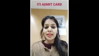 ITI Exam ADMIT CARD 2021 #shorts #iti #itiexam
