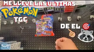 Me lleve las ultimas 🔥 Pokemon TGC 🔥 packs 👍🏼🦝 que me dejaron en el 🎯 Target 