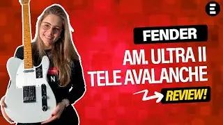 Fender American Ultra II Telecaster Maple Fingerboard Avalanche | EGITANA.pt