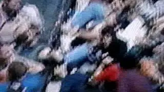 april 16, 1996 foul ball at O's game - MJ, EB, BH