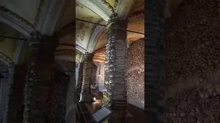 Capela dos Ossos #creepyplaces #europeanarchitecture #youtubeshorts