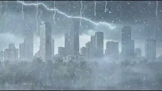 4K | Midnight Rainfall and Quiet Thunder &ndash; Peaceful Sleep Environment