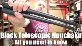 Black Telescopic Nunchaku Review | All you need to know | Enso Martial Arts Shop