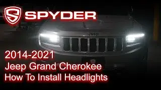 Spyder Auto Installation: 2014-2021 Jeep Grand Cherokee Headlights