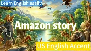 Children's bedtime fairy tales 10 : Amazon story | Learn English easily