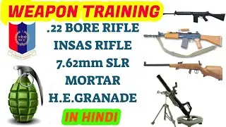 Weapon Training in NCC in Hindi. [Part_1]