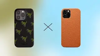 iPhone 15 Pro Max Leather Case from Coach and Mission Leather Co. Comparison @cafetoris+ Cafecito