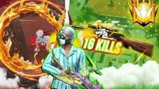 16 KILLS! 😱 Sabko Pel Diya! | Free Fire Funny Moments & Intense Rank Match