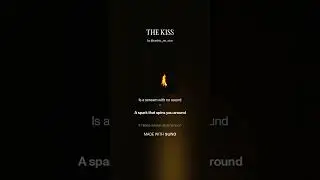 🎙 THE KISS &ndash; Po&egrave;me musical officiel | C&eacute;dric No-Vice x SUNOIA 🎧