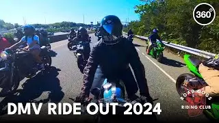 DMV Ride Out 2024 Recap: Experience the Thrill of Riding in the Pack &ndash; Part 1 (360&deg; View)