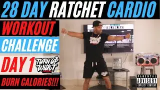 20 Minute Ratchet Cardio Fat loss Challenge  // Day 1