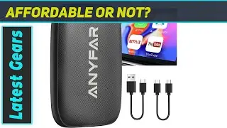 ANYFAR A6 Autoflix Box: Transform Your Car with Wireless CarPlay & More!