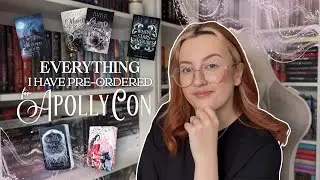 All The Books I have Pre-ordered For Apollycon '26 ❤️&zwj;🔥|  Bookish Events