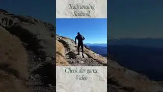 Laufen in S&uuml;dtirol #trailrunning
