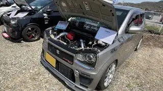 【HA36S アルトワークス 4WD】グピ雄ちゃんねるグピ雄号登場