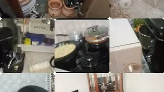 الجزء الاول من تنظيفات المطبخ👍تنظيف عميق💯💯
