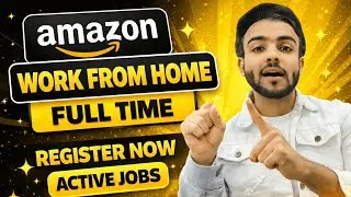 Amazon All work from home profiles / December 2025 / for Freshers 