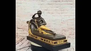 Bronze Pauline Bonaparte Reclining Sculpture &ndash; Napoleon&rsquo;s Sister Statue EP-134MJ