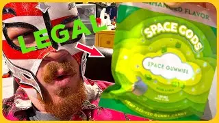 120mg Green Apple Gummy Review | Space Gods