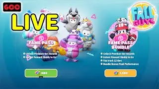 GCC LIVE Fall Guys Fame Pass ใหม่มาธีมฤดูหนาว