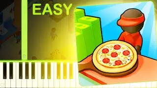 PIZZA READY THEME - EASY Piano Tutorial