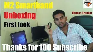 Bingo M2 Smartband Fitness Tracker Unboxing