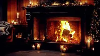 Warm fireplace and soft piano, sleep music for meditation, stress relief & relaxation by AlEx