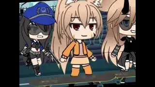 Running from the police ✯ツ meme with bella -no ibis paint x- hate this (gacha life)