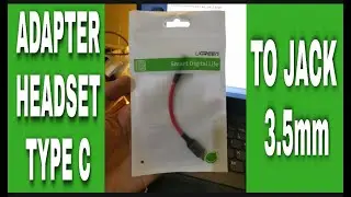 adapter converter type c ke jack 3.5mm