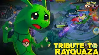 GOOD BYE RAYQAZA, OLD KILL FEED & OLD MAP WITH TRIPLE STREAKS 🥺 | POKEMON UNITE 