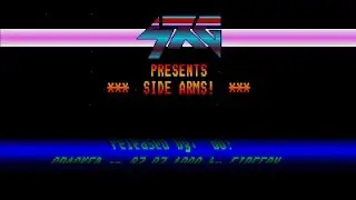 Side Arms Cracktro by Softrunner Group International, 1988 | Atari ST Cracktro