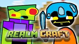 Playing a Minecraft Knockoff in VR!