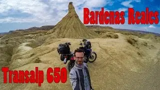 Bardenas Reales - Spain - Transalp 650