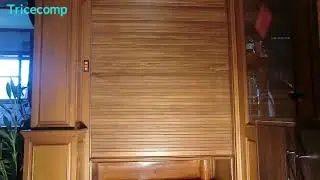 Wooden Rolling Shutter #India / Timber Rolling Shutter / Automatic Shutter / Remote Control Shutters