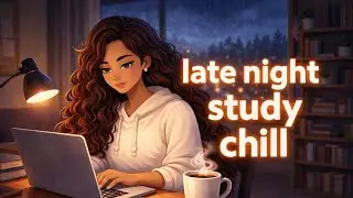 🌙🎧 Late Night Winter Lo-Fi Mix | Smooth R&B & Jazzy Hip-Hop Beats