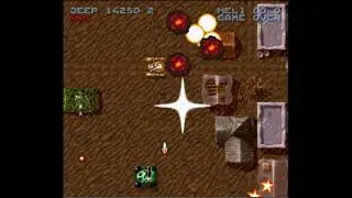 Game of the day 4760 Firepower 2000 [AKA Super SWIV] (ファイパワー 2000) Sunsoft 1992