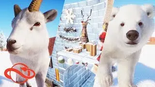 Все НОВЫЕ животные и строительные предметы | Дополнение Planet Zoo Arctic Pack